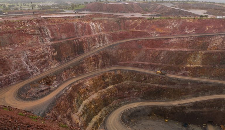 Open cut mine